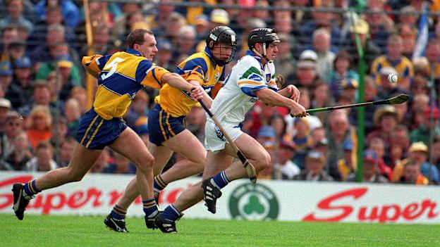 Paul Flynn drives for goal.