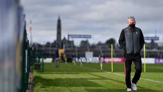 Mayo senior football manager James Horan pictured at Dr Hyde Park on Sunday.