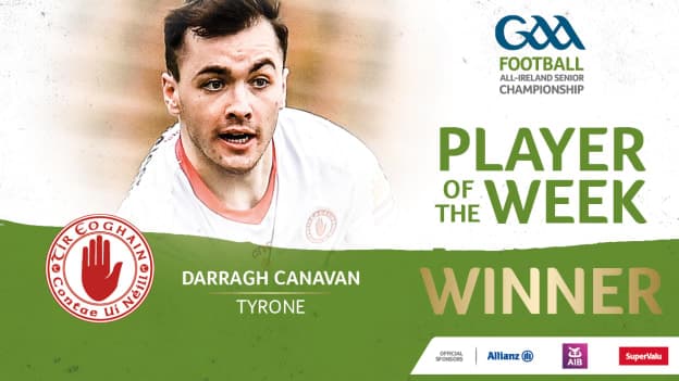 GAA.ie Footballer of the Week Darragh Canavan.