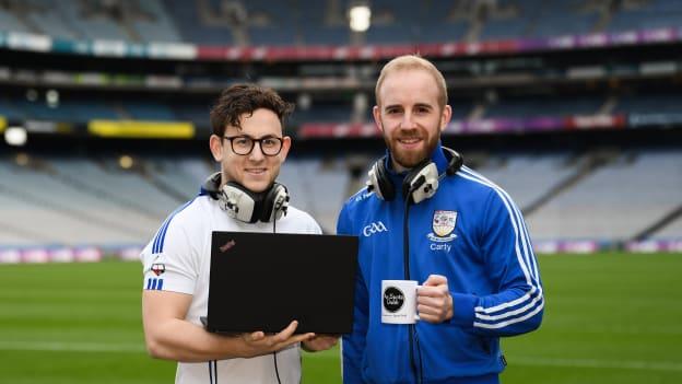 Cian Ó Griallais le Cárthach Breathnach - Láithreoirí Phodchraoladh Gaeilge Chumann Lúthchleas Gael