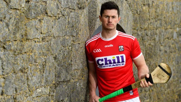 Cork captain Seamus Harnedy pictured at the launch of the Munster Senior Hurling Championship.