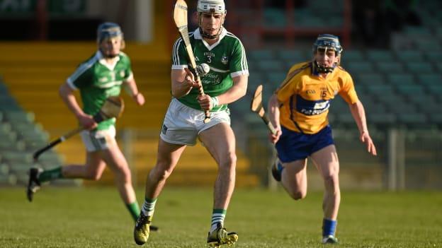 Limerick defender William O Meara in action at the Gaelic Grounds.