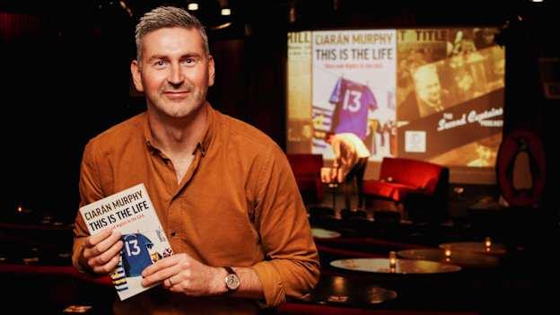 Author Ciarán Murphy with his recently published book, 'This is the Life'. 