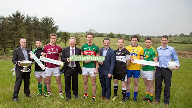 Connacht GAA backed the littlethings campaign at their recent Championship launch.