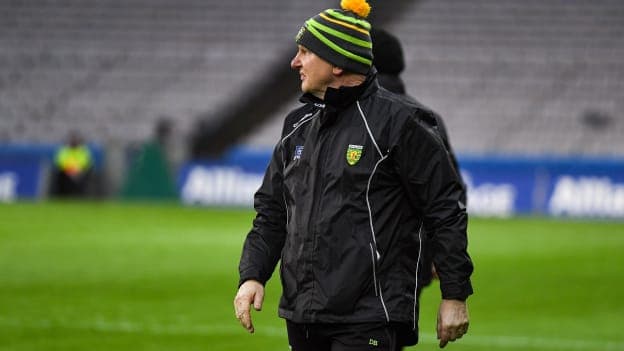 Donegal manager Declan Bonner pictured at Croke Park on Saturday evening.