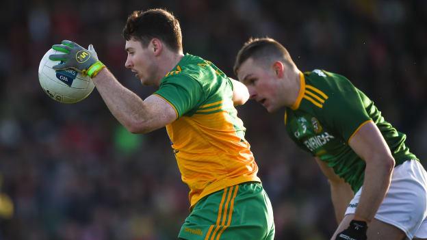 Jamie Brennan impressed for Donegal against Meath at Pairc Tailteann.
