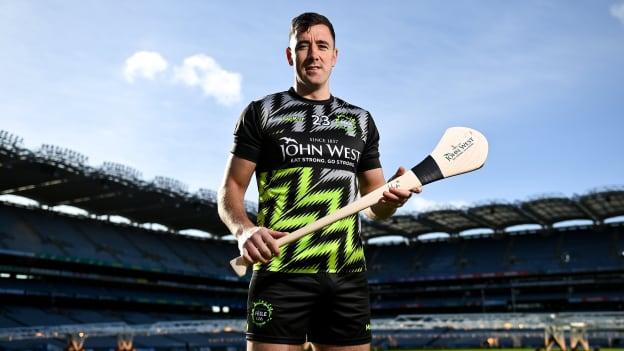 John West Féile 2023 Ambassador and Hurler of the Year Diarmaid Byrnes of Limerick at Croke Park. John West, sponsors of the GAA’s under-15 annual Féile Peile na nÓg (football) and Féile na nGael (camogie and hurling) announced details of its innovative nutrition programme for young athletes. The company also revealed the extension of its Féile sponsorship until 2025 and a partnership with SuperValu to promote John West Féile in stores across the country.