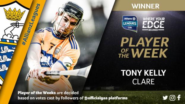 Tony Kelly is this week's GAA.ie Hurler of the Week.