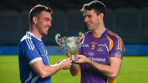 Ballyboden St Enda's Simon Lambert and Kilmacud Crokes' Rob Murphy pictured ahead of the Dublin SHC Final at Parnell Park.