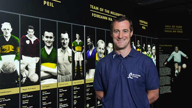 Brian McGuigan pictured at the launch of the Bord Gais Energy Legends Tour.