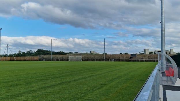 Magheracloone's newly opened Prunty pitch. 