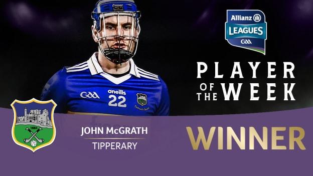 GAA.ie Hurler of the Week John McGrath.