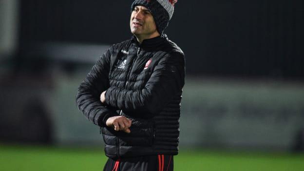 Rory Gallagher's Derry face Armagh in the Ulster SFC on Sunday.