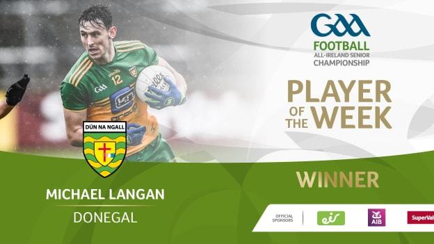 GAA.ie Footballer of the Week Michael Langan.