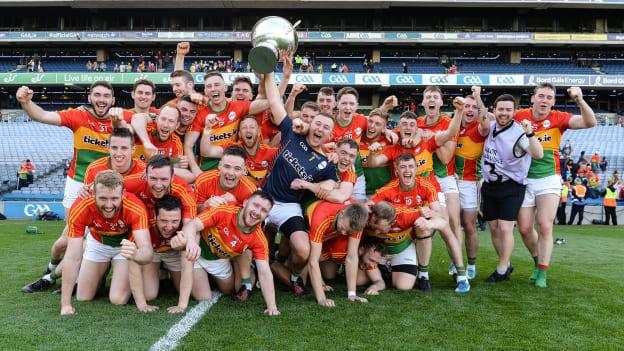 Carlow defeated Antrim at Croke Park.
