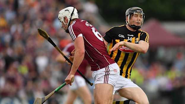 Gearoid McInerney impressed at centre back for Galway against Kilkenny.