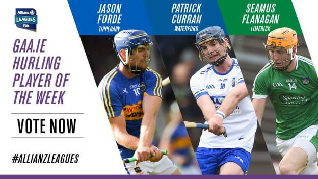 GAA.ie Hurler of the Week nominations.