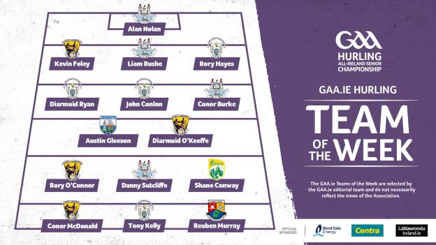 This week's GAA.ie Hurling Team of the Week.