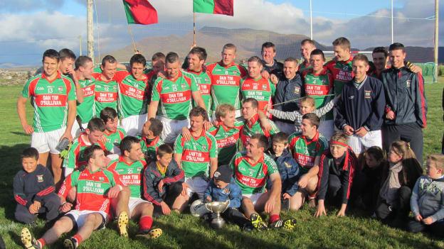 Kieran Cronin (back-row, far right) led St. Michael's Foilmore to consecutive South Kerry Championships