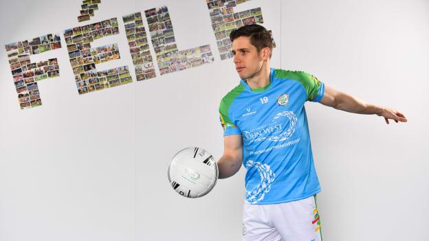 Mayo footballer Lee Keegan pictured as John West announced their sponsorship extension of the Féile games until 2022.