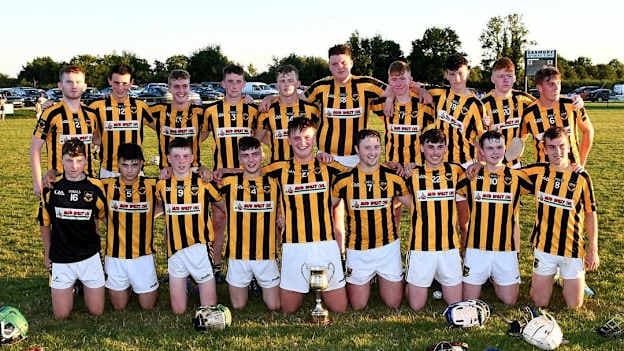 The Upperchurch-Drombane Mid-Tipperary U-19 Championship winning team. 