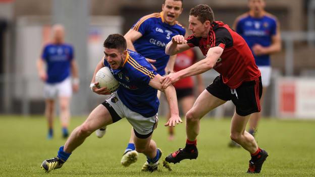 Robbie Smith and Joe Murphy in action at Pairc Esler.