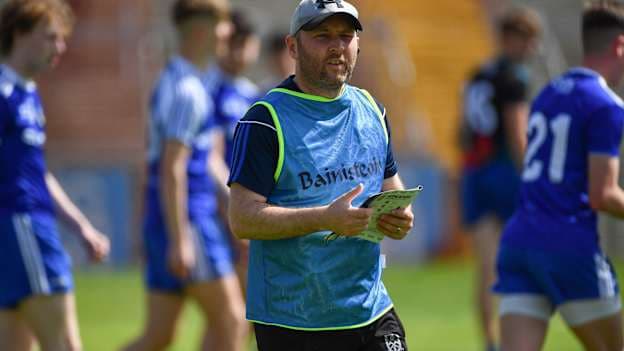 Monaghan minor football manager Mark Counihan.