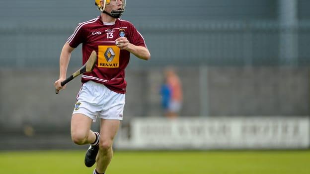 James Goonery, playing for Westmeath in the 2015 Leinster Monor Semi-Final, has impressed for Raharney.