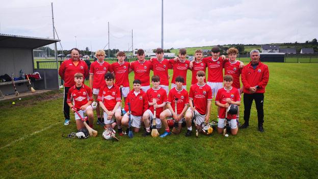 The Coolera-Strandhill U-15 hurlers. 
