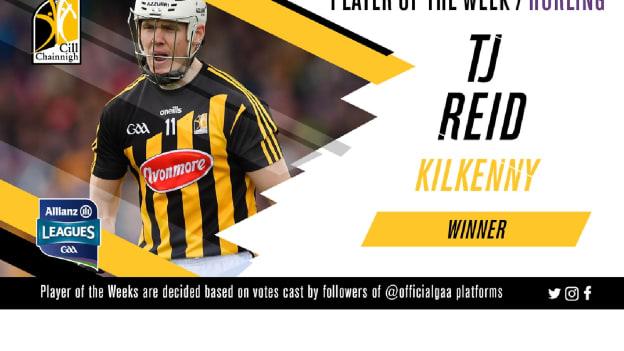GAA.ie Hurler of the Week TJ Reid.