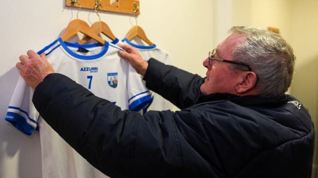 Roger Casey is still going strong in his 25th season as Waterford senior hurling team kit-man. 