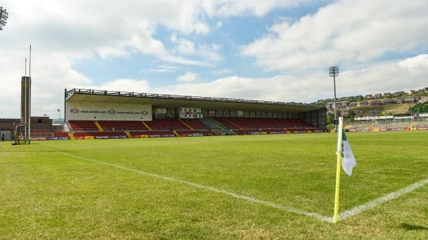 A general view of Páirc Esler, Newry. Photo by Philip Fitzpatrick/Sportsfile
