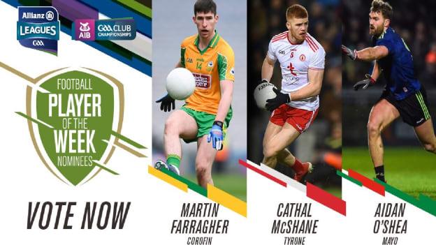GAA.ie Footballer of the Week nominations.