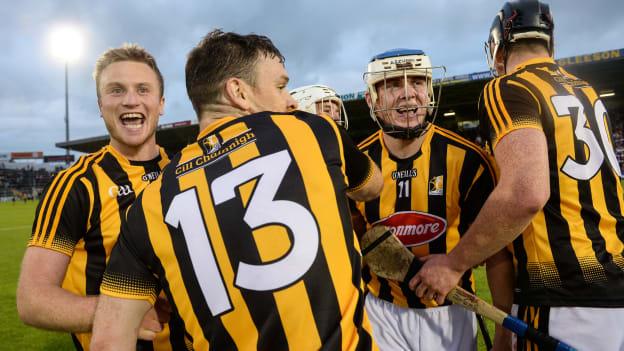 Kilkenny players celebrating a wonderful win.