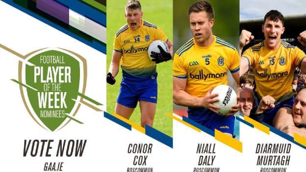 GAA.ie Footballer of the Week nominations.