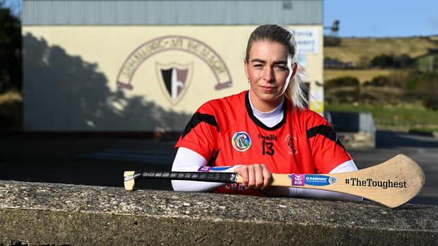 Camogie player, Ursula Jacob (Oulart the Ballagh, Wexford) pictured ahead of one of #TheToughest showdowns of the year, as reigning champions, Oulart, face and Scariff Ogonnelloe (Clare) in the AIB Senior Camogie Club All-Ireland Championship semi-final this Sunday, February 20th at 1:30pm at Clonmel Commercials GAA (Tipperary). 