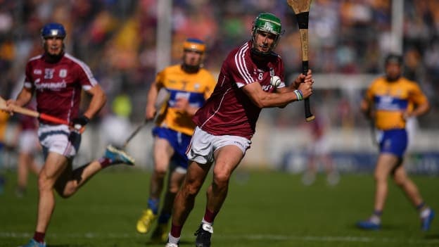 Galway captain David Burke.