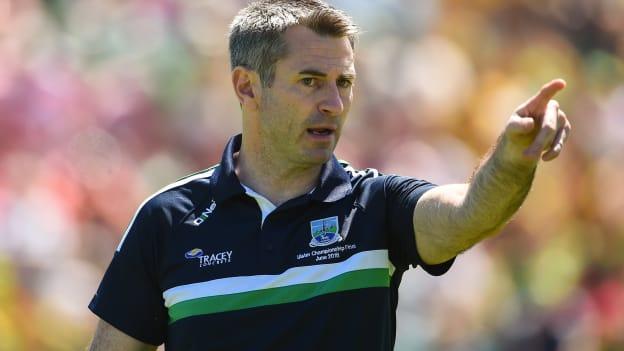 Fermanagh manager Rory Gallagher pictured during the Ulster Final at Clones.