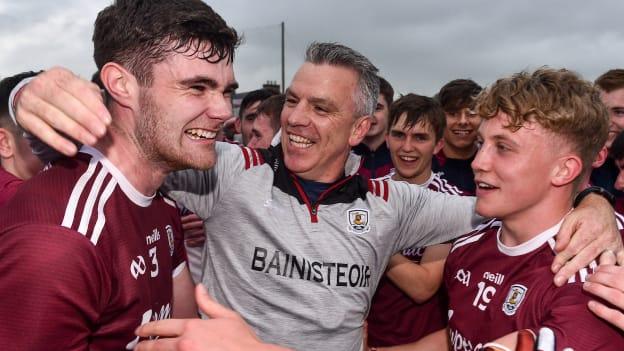 Pádraic Joyce steered Galway to EirGrid Connacht Under 20 Championship glory in 2019.