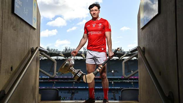 Feidhelm Joyce of Louth in attendance at the launch of the Joe McDonagh, Christy Ring, Nickey Rackard & Lory Meagher Cup Competitions at Croke Park in Dublin. Photo by Sam Barnes/Sportsfile.