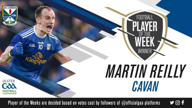 GAA.ie Footballer of the Week Martin Reilly.
