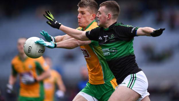 Corofin's Kieran Fitzgerald in action during the 2018 AIB All Ireland Club SFC Final win over Nemo Rangers at Croke Park.