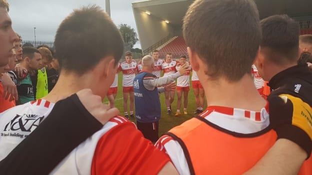 Derry defeated Fermanagh in the EirGrid Ulster Under 20 Championship at Healy Park.