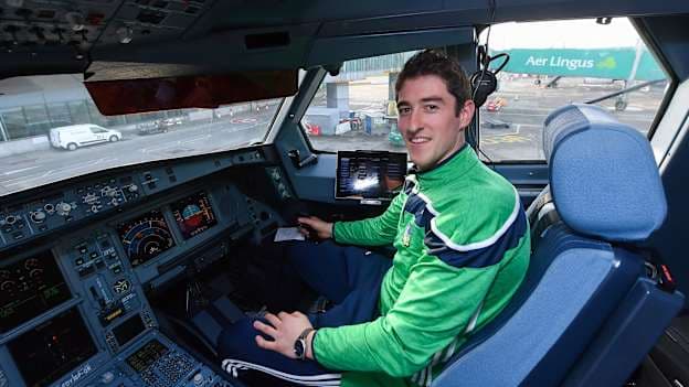 Nickie Quaid before Limerick departed for the Aer Lingus Fenway Classic in Boston.