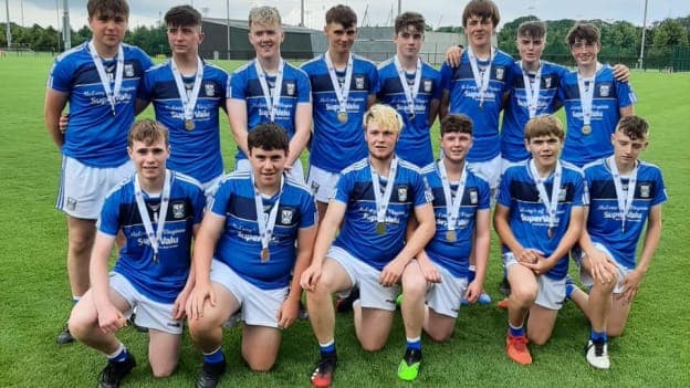 Some of the Cavan players who won the Celtic Challenge Corn Tom Hogan in 2021. 