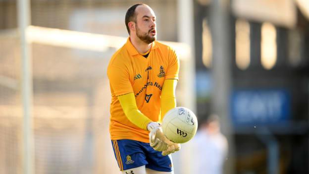 St Finbarr's goalkeeper John Kerins during the AIB Munster GAA Football Senior Club Championship Final match between Austin Stacks and St Finbarr's at Semple Stadium in Thurles, Tipperary.