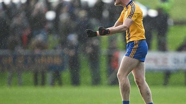 Kieran King of Knockmore during the Mayo County Senior Club Football Championship Final match between Knockmore and Belmullet at James Stephen's Park in Ballina, Mayo.