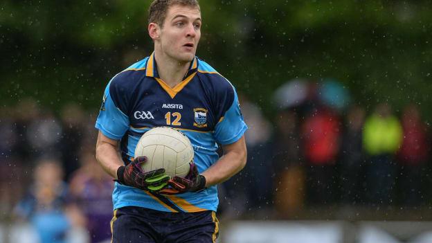 Amsterdam GAC captain, Robert Butler, playing for his home club, Salthill-Knocknacarra, in the 2017 Kilmacud Crokes Senior All Ireland Football 7s semi-final. 