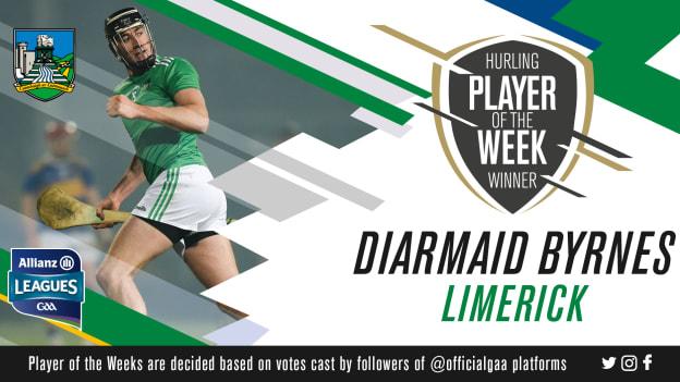 GAA.ie Hurler of the Week Diarmaid Byrnes.