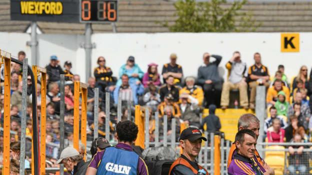 Liam Dunne watches the defeat to Kilkenny
